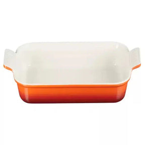 Travessa Retangular Cerâmica Heritage Cayenne 32cm Le Creuset